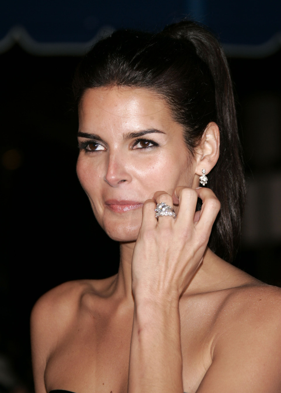 >Angie Harmon