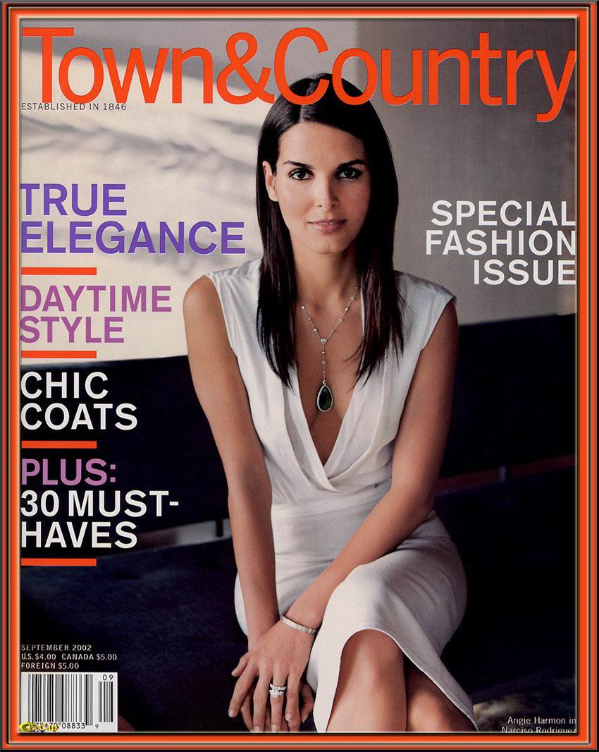 >Angie Harmon