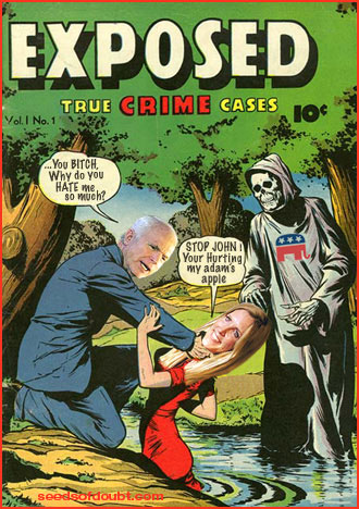 BartCop.com Volume 2111 - Super Tuesday - top toon, McCain vs Coulter, GOP Death watch