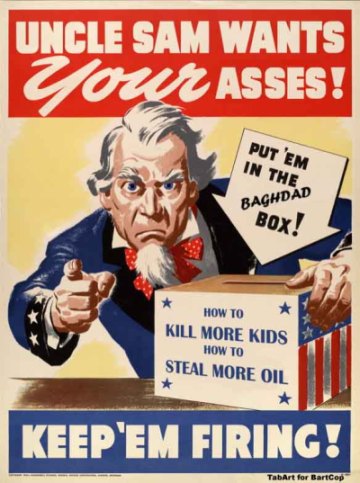 Uncle Sam Wants Your Asses!
