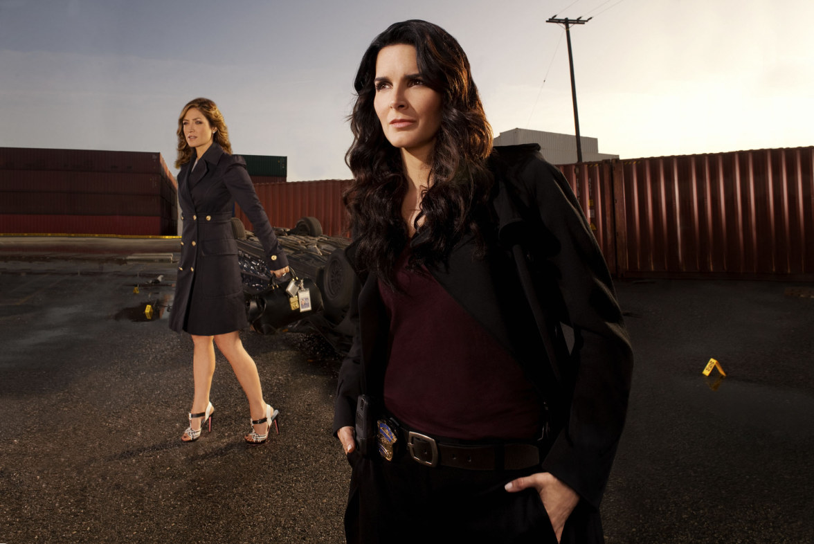 >Angie Harmon