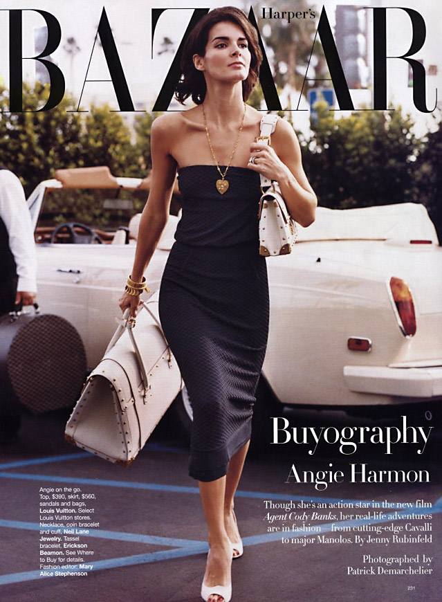 >Angie Harmon