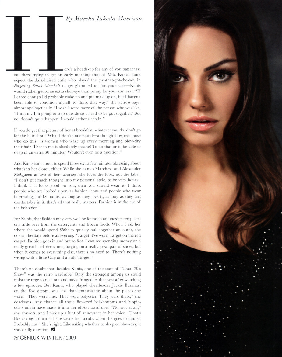 >Mila Kunis